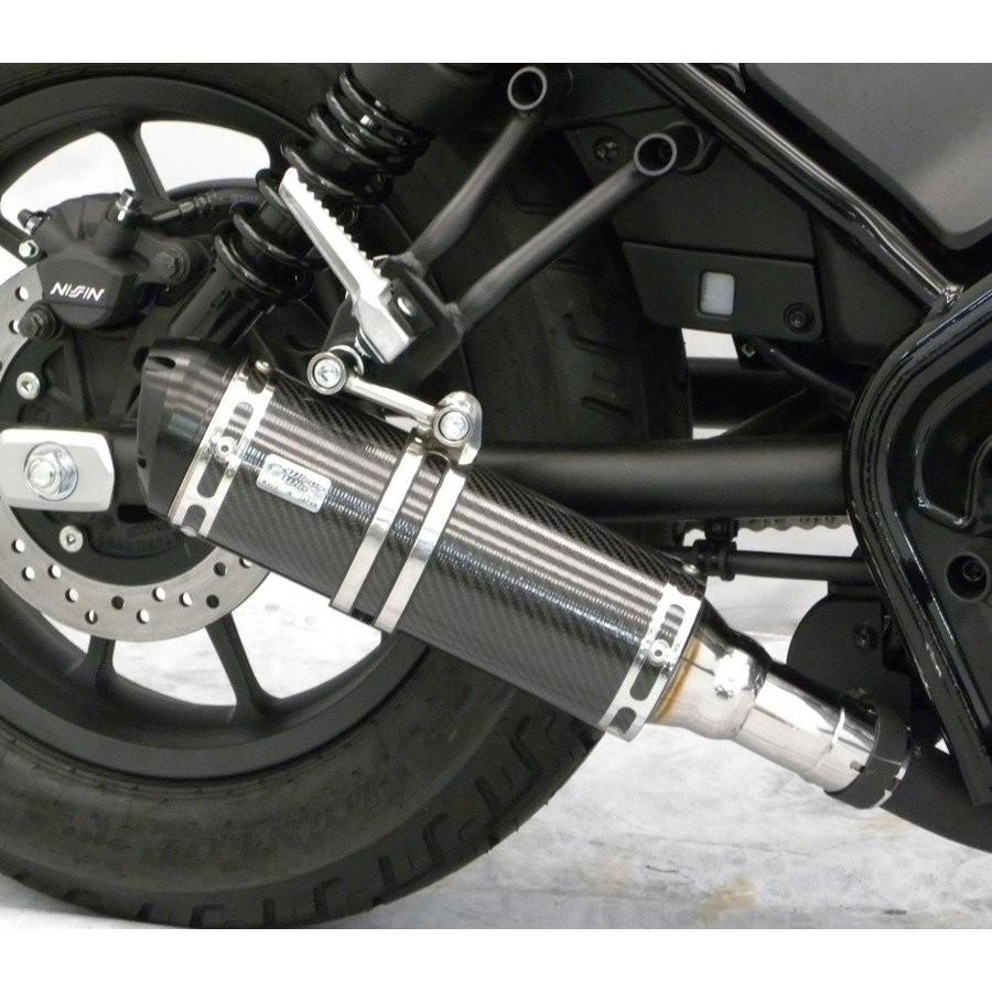 レブル250（Rebel250）2BK-MC49 スリップオンマフラー ビレットタイプ