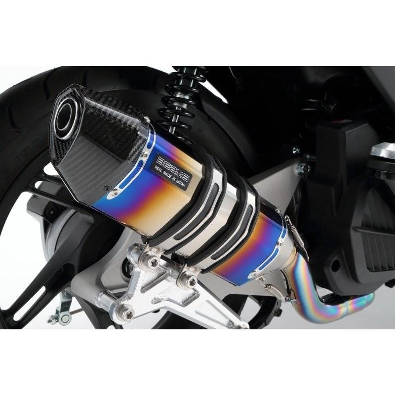 PCX150（KF12） CORSA-EVO2チタンマフラー 政府認証モデル BEAMS