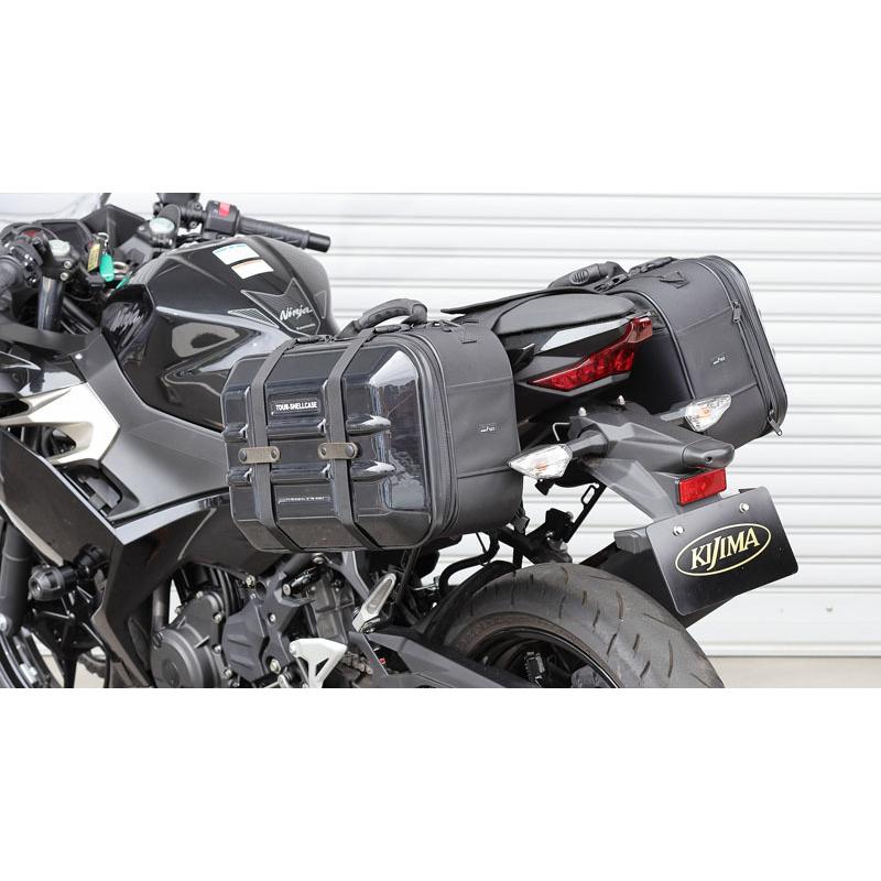 5点セット KIJIMA（キジマ） バッグサポート ブラック 左右セット Ninja250