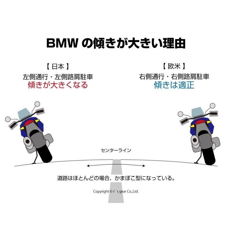 BMW F800GT スタンドハイトブラケット 8mmアップ r's gear（アールズギア）_2