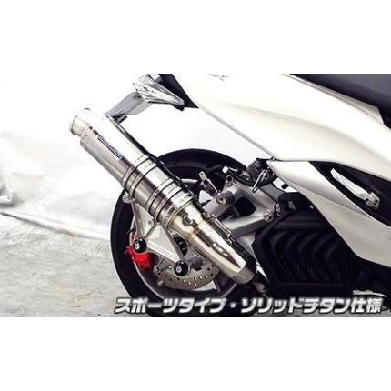 SMAX（SG271） アルティメットマフラー スポーツタイプ ソリッドチタン仕様 ウイルズウィン（WirusWin）
