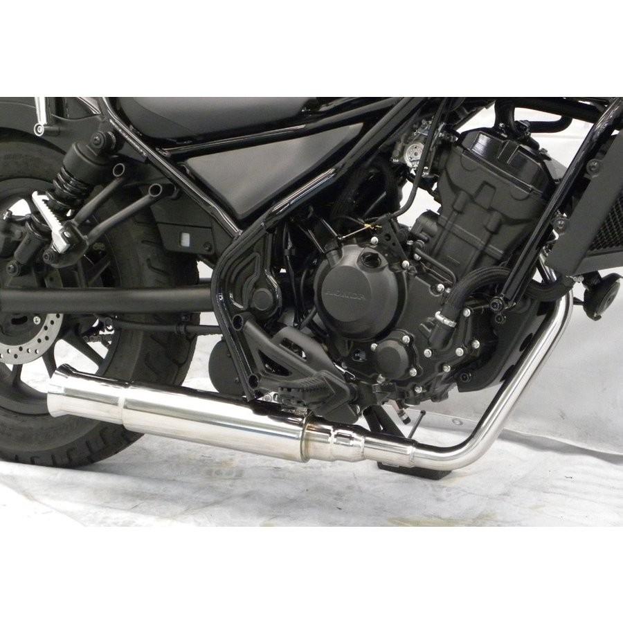 レブル250（Rebel250）2BK-MC49 オープンエンドマフラー フル
