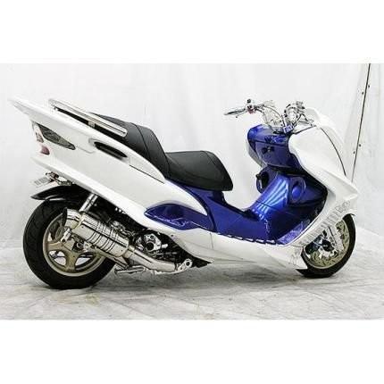 マジェスティ125（MAJESTY） SHタイプマフラー レーシングタイプ ASAKURA（浅倉商事）の画像