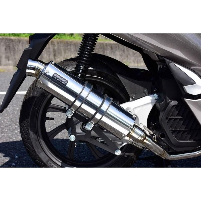 ビームス PCX125 2BJ-JF81 R-EVO2 ステンレスサイレンサー PCX125（2BJ-JF81） R-EVO マフラー ステンレスサイレンサー 政府認証