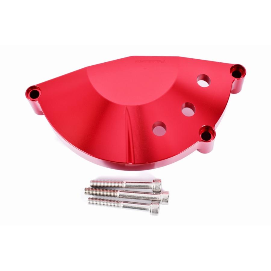 エンジンカバー レッド SSK SPEEDRA（スピードラ） ZX-6R（19年