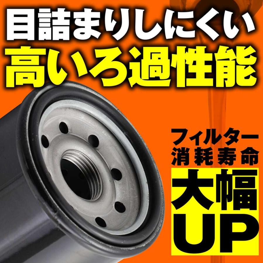 リプレイス オイルフィルター ヤマハ系 FJR1300用 10個入り 通しNo F-09  DAYTONA（デイトナ）｜hamashoparts2｜03