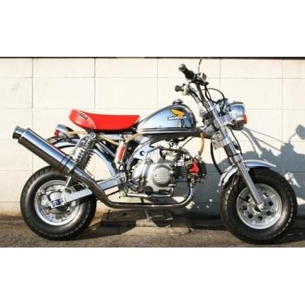 MIRAC（ミラク）カールステンレスマフラー K2-tec（ケイツーテック） モンキー（MONKEY）キャブ車