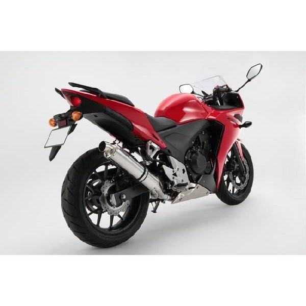 CBR400R（EBL-NC47） R-EVOステンレス スリップオンマフラー 政府認証 BMS-R（ビームス）