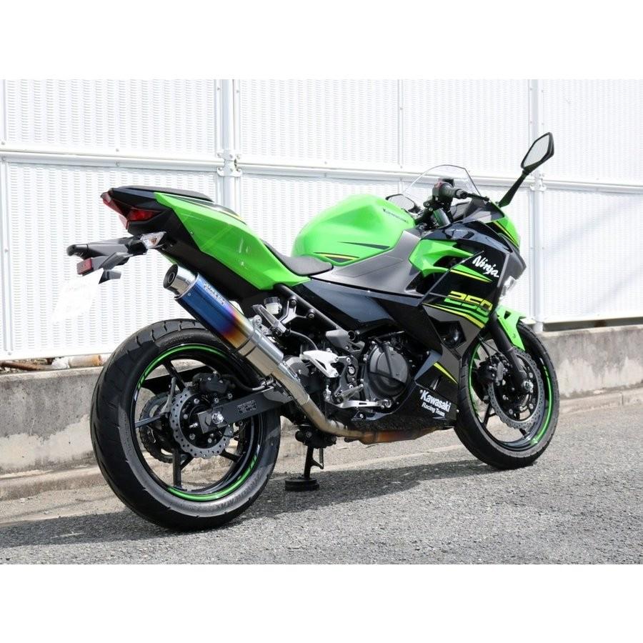Ninja250(ニンジャ)18年 ラウンドタイプスリップオンマフラー Ninja250(ニンジャ)18年 ラウンドタイプスリップオンマフラー