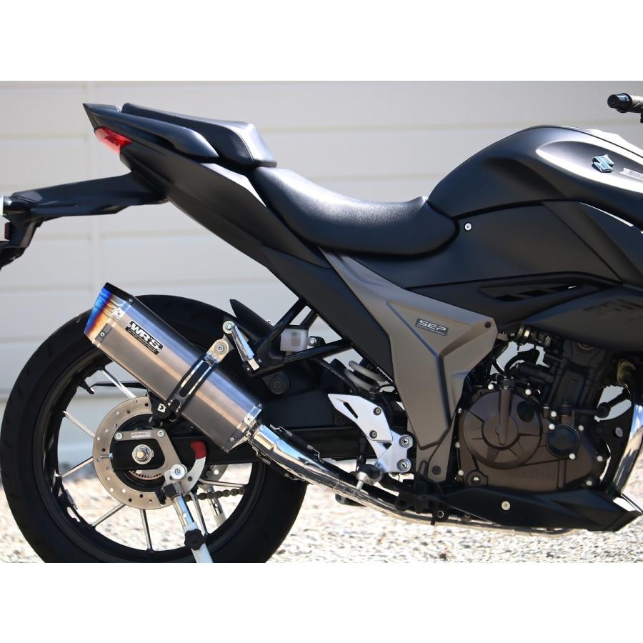 ジクサー250（2BK-ED22B） SS-OVAL フルエキゾーストマフラー ソリッド