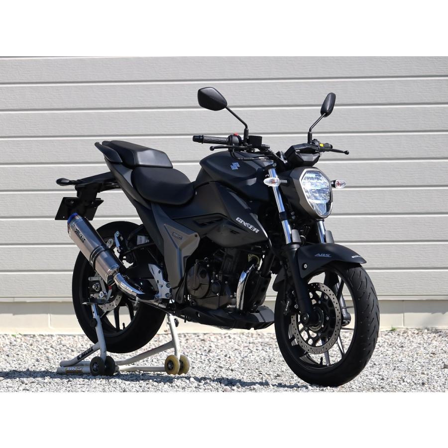 ジクサー250（2BK-ED22B） SS-OVAL フルエキゾーストマフラー ソリッド