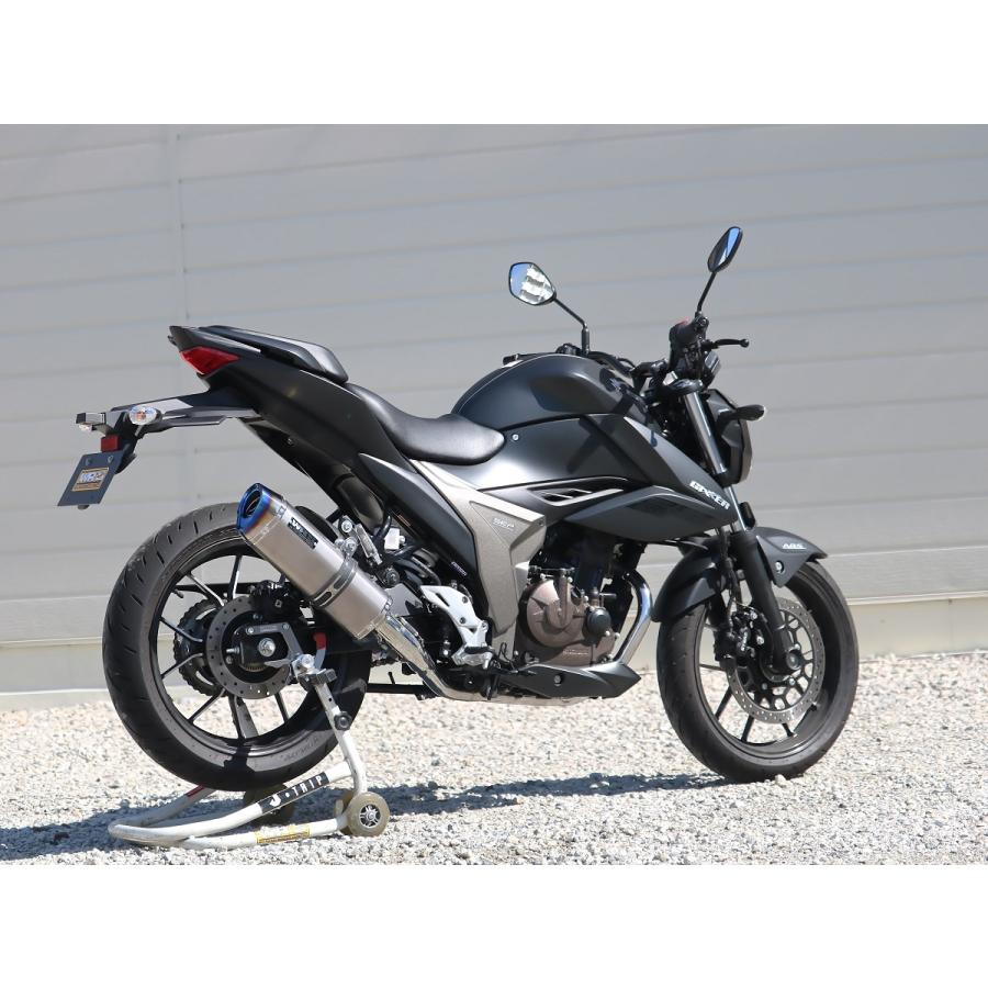 ジクサー250（2BK-ED22B） SS-OVAL フルエキゾーストマフラー ソリッド