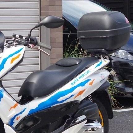 PCX125（JF28・JF56） リアキャリア・30リッターリアボックスセット