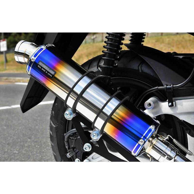 BEAMS R-EVO マフラー ヒートチタンサイレンサー 政府認証 BMS-R 