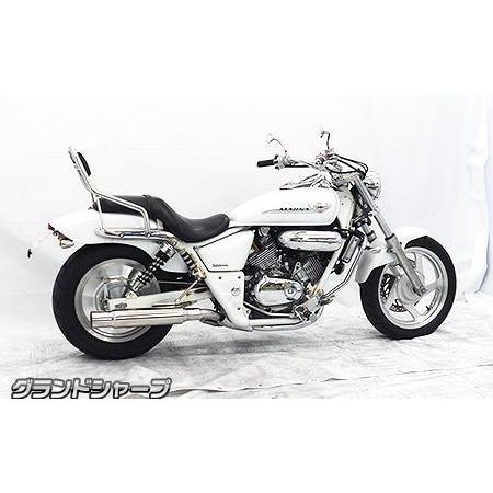 マグナ250マフラ（Marving） ☆Vツインマグナ マグナ250☆絶好調！セル一発☆Marvingマフラー