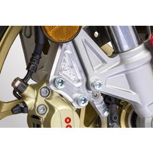 フロントキャリパーサポート シルバー OVER（オーバーレーシング） CBR250RR（17〜20年）