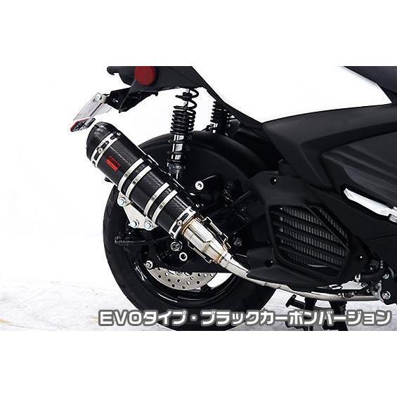 DDRタイプマフラー EVOタイプ ブラックカーボンバージョン ASAKURA