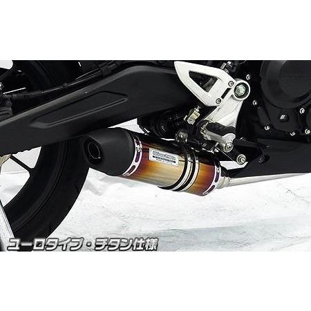 ダイナミックマフラー ユーロタイプ フルエキゾースト チタン仕様