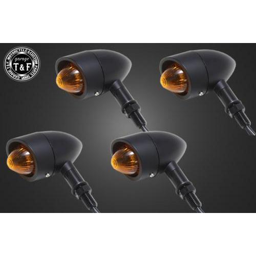 取り付けステー無し　ガレージT&F ビレットウィンカー(ブラック)KIT 未使用 ビレットウィンカー（ブラック）KIT ステーF ガレージT＆F 取り付け