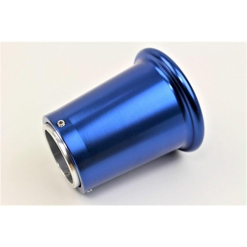 Mikuni VM26キャブレター用ネット付きロングファンネル青 MINIMOTO 