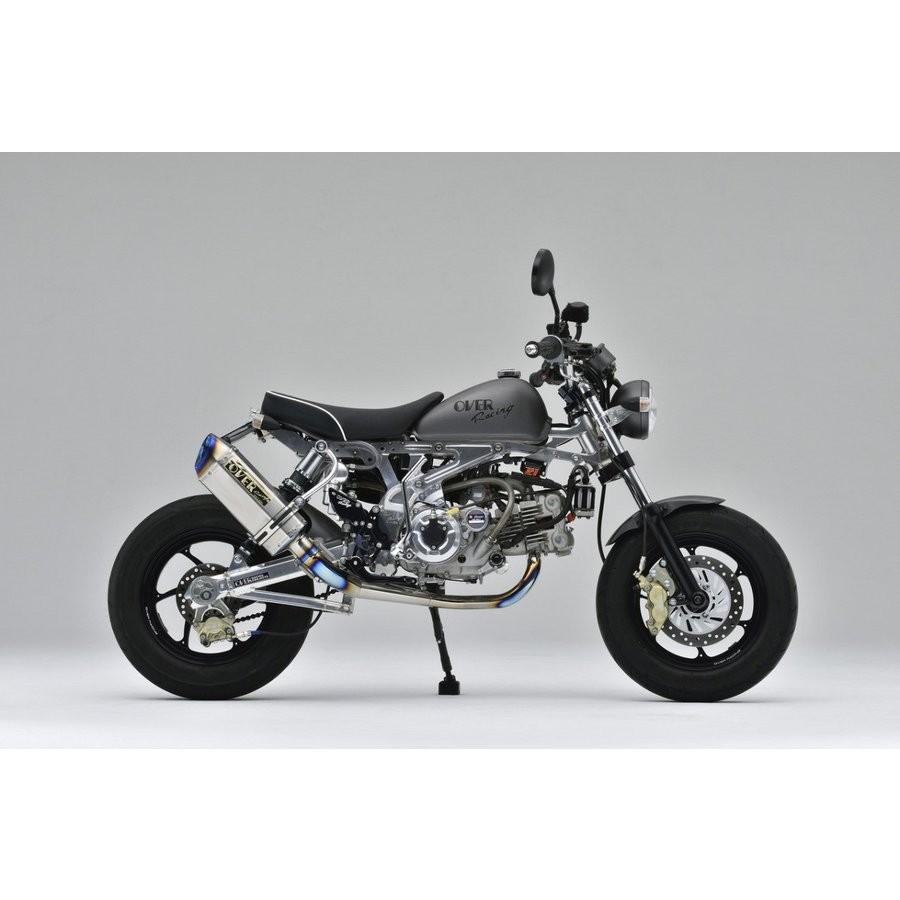 モンキー（MONKEY）キャブ車 TT-Formula RS フルチタンマフラー OVER（オーバーレーシング）