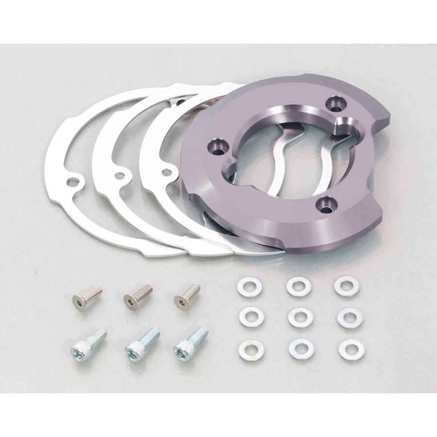 CT125ハンターカブ（JA55） RケースカバーリングSET ガンメタ KITACO（キタコ）