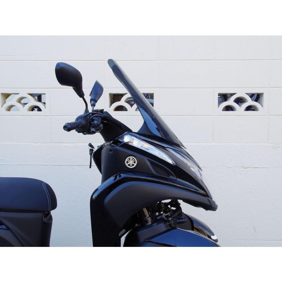 トリシティ125（TRICITY125） ロングスクリーン スモーク 560mm WORLD