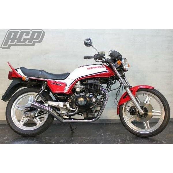 CB400N 750タイプラインステッカー赤/白 ACP（エーシーピー） : バイク