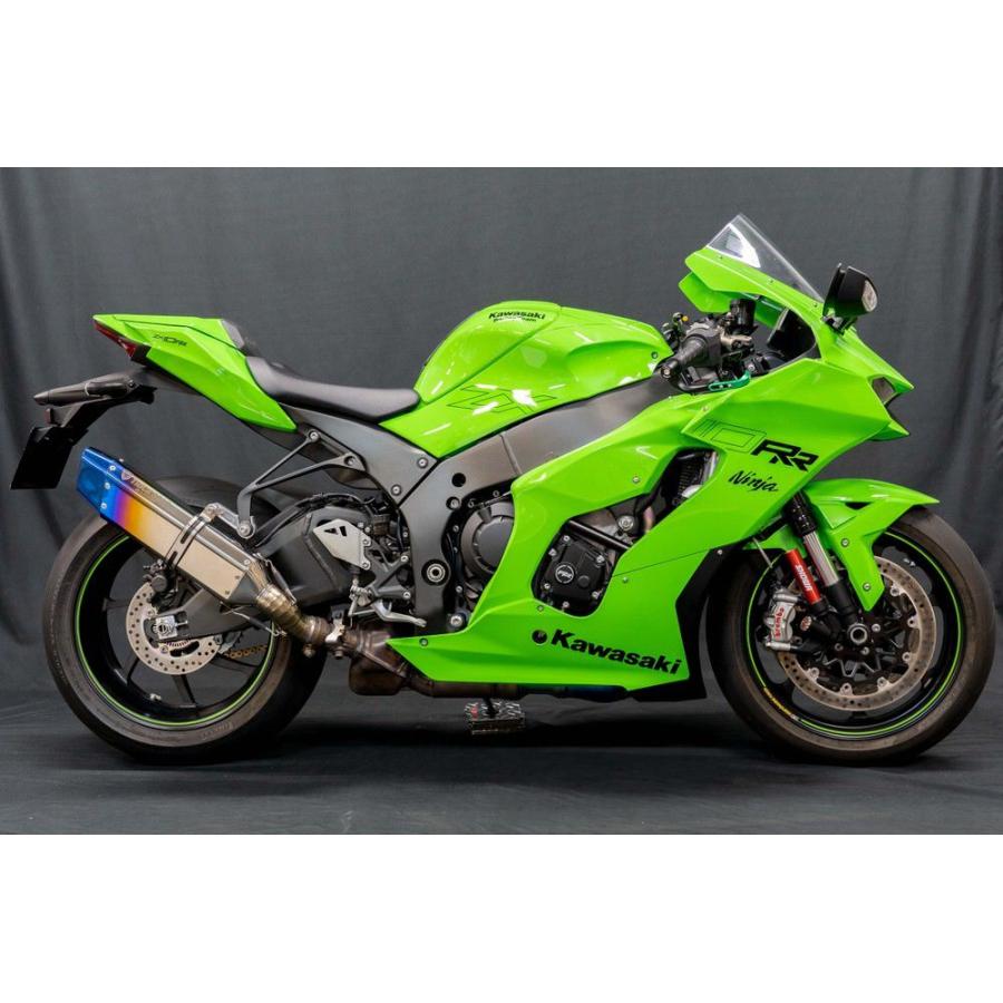 政府認証スリップオンマフラーIKAZUCHI焼チタン TRICK STAR