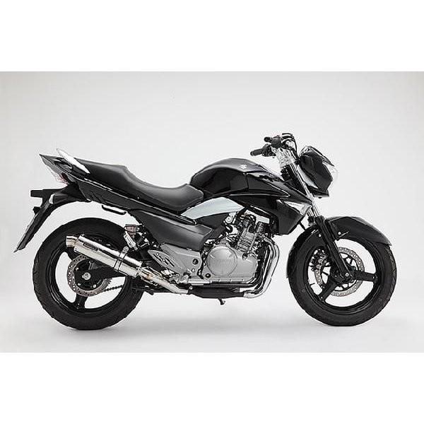 GSR250（JBK-GJ55D） R-EVOステンレスポリッシュ スリップオンマフラー シングルタイプ BMS-R（ビームス）