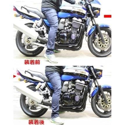 ZRX1200 ローダウンリンク（シルバー） U-KANAYA : バイク メンテ館2号