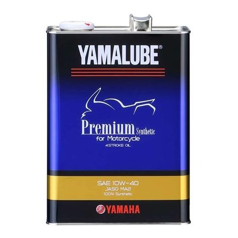 送料込み♪YAMALUBE Premium ヤマルーブ　10W-40 YAMAHA（ヤマハ） ヤマルーブプレミアムシンセティック 10W-40 4
