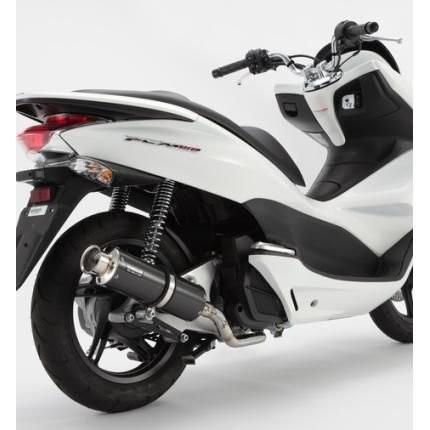 PCX150（KF12） SS300炭素えり巻き SP BEAMS（ビームス） マフラー-車、バイク、自転車