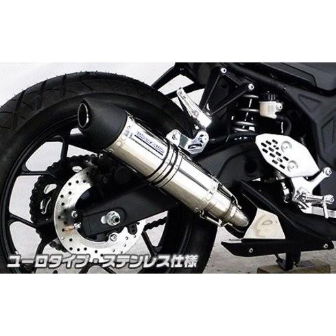 MT-03（EBL-RH07J・2BL-RH13J） スリップオンマフラーユーロタイプ ステンレス（ヒートガード-ポリッシュ仕上） ウイルズウィン（WirusWin）の画像