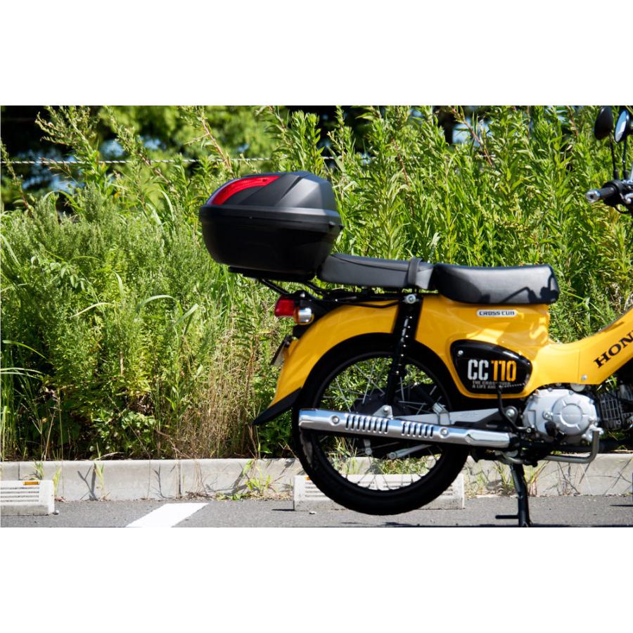 タンデムシート+キャリアボックスセット 48L WORLD WALK（ワールドウォーク） クロスカブ110（JA45）_2