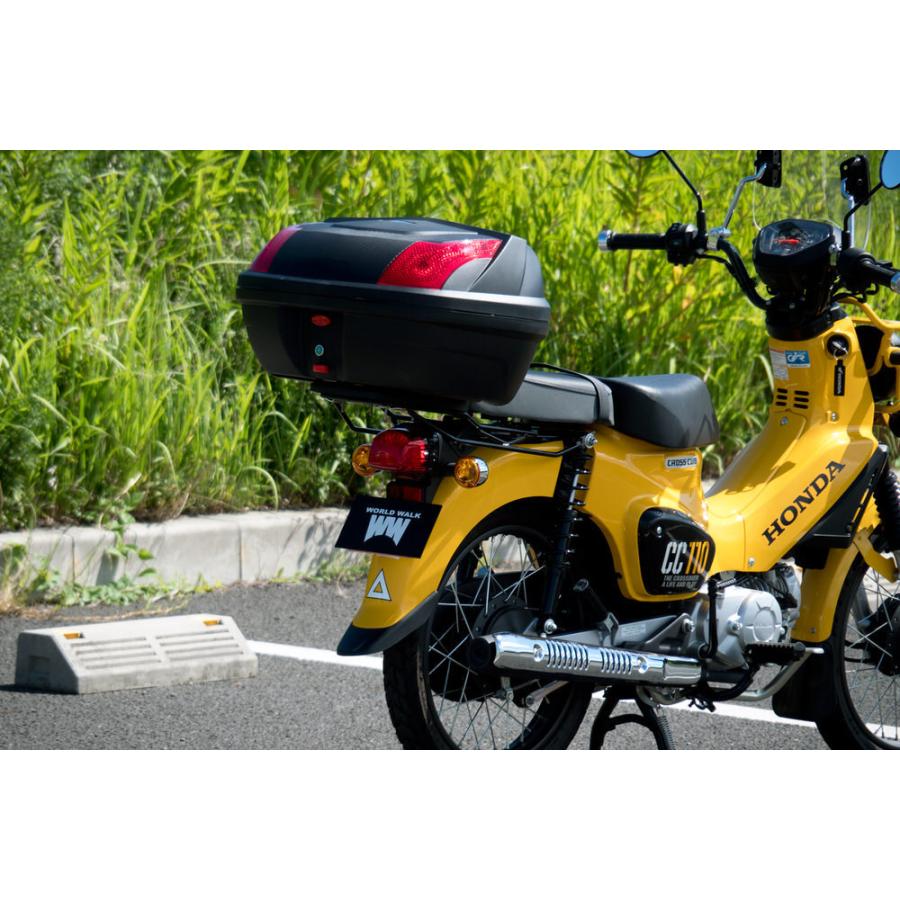 タンデムシート+キャリアボックスセット 48L WORLD WALK（ワールドウォーク） クロスカブ110（JA45）_4