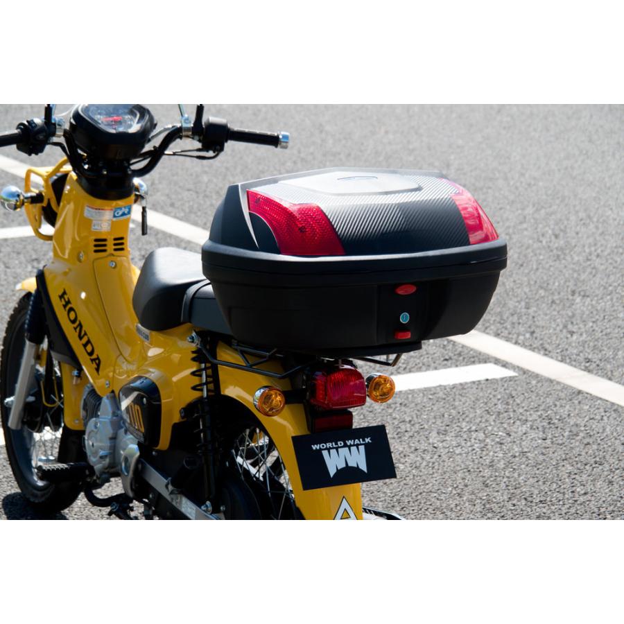 タンデムシート+キャリアボックスセット 48L WORLD WALK（ワールドウォーク） クロスカブ110（JA45）_6