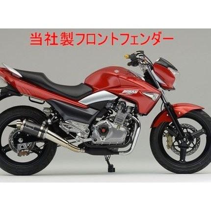 GSR250（JBK-GJ55D） フロントフェンダー スタビライザー付 FRP製 塗装
