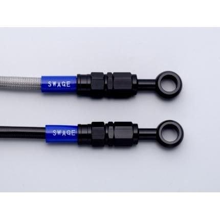 クラッチホースキット クリアホース ブラック ZEPHYR1100（ゼファー）92〜06年 スウェッジライン（SWAGE-LINE）