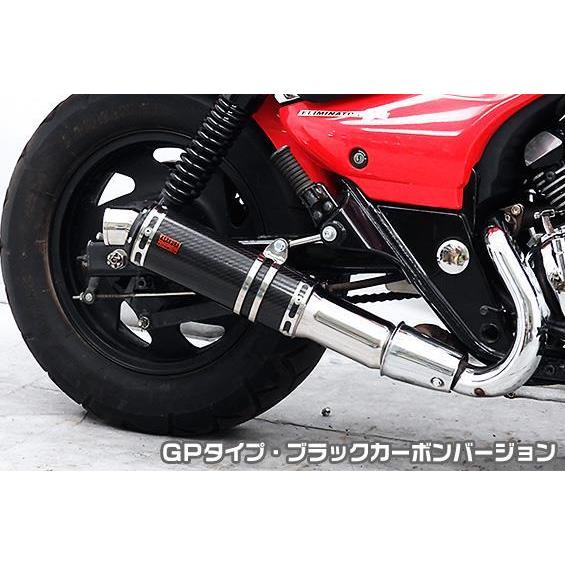 TTRタイプマフラー GPタイプ ブラックカーボンバージョン ASAKURA（浅倉商事） エリミネーター250V（後期型）