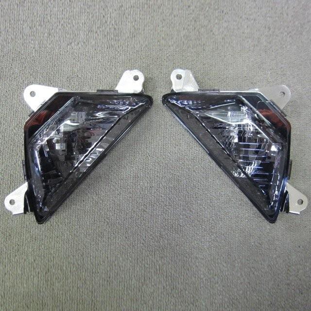 Ninja650（ニンジャ）12年〜 スモークウインカー・レンズセット フロント LEDバルブ付属 ODAX（オダックス）