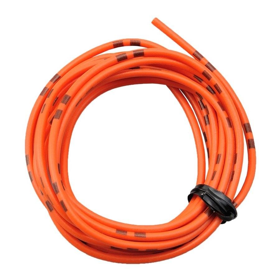 純正色ハーネス AVS0.75（許容電力14A/12V）×2m オレンジ DAYTONA