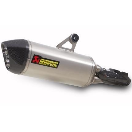 BMW R1200GS（13年） e1タイプスリップオンマフラー チタン AKRAPOVIC（アクラポヴィッチ） マフラー-スリップオンマフラー-バイク