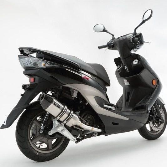 シグナスX（CYGNUS-X）SE44J CORSA-EVO2 ステンレス鋼えり巻き その向き免許模範例 BEAMS（ビームス） フルエキゾースト-車、バイク、自転車