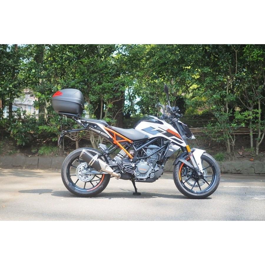 KTM 125DUKE（17年） リアキャリア 30リッターリアボックスセット