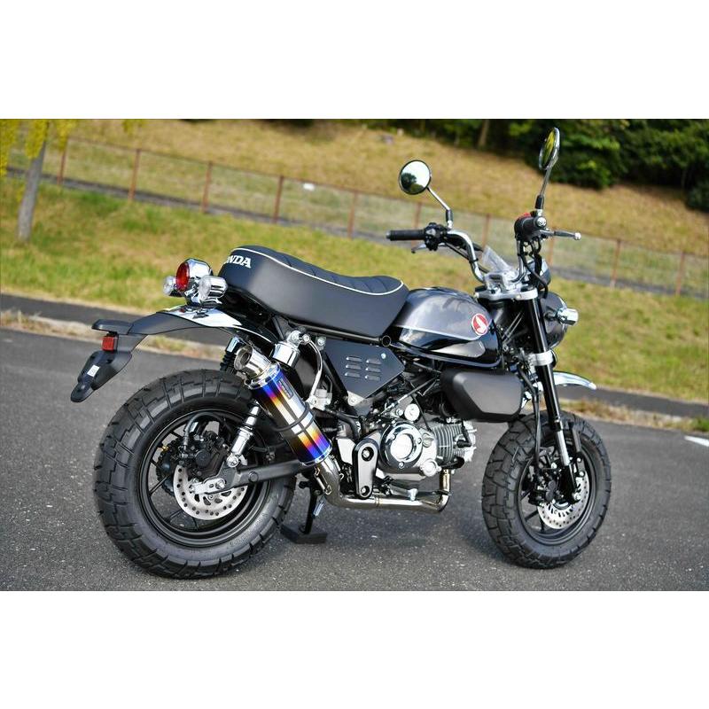 R-EVO マフラー チタンサイレンサー 政府認証 BMS-R（ビームス） モンキー125（MONKEY125）8BJ-JB03の画像