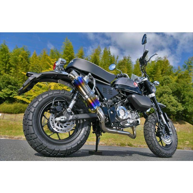 R-EVO マフラー チタンサイレンサー 政府認証 BMS-R（ビームス） モンキー125（MONKEY125）8BJ-JB03の画像