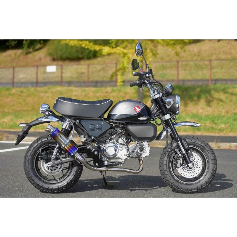 R-EVO マフラー チタンサイレンサー 政府認証 BMS-R（ビームス） モンキー125（MONKEY125）8BJ-JB03の画像