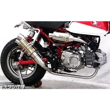 ツインテールショートマフラー チタン仕様 ウイルズウィン（WirusWin
