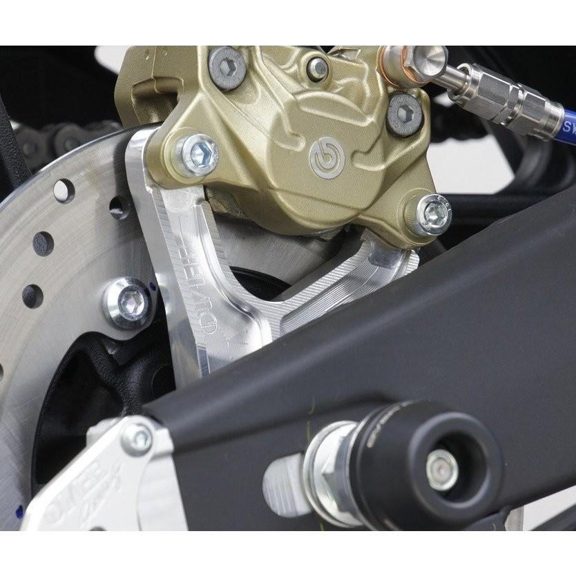 YZF-R25 リアキャリパーサポート ブレンボ2P用 シルバー OVER